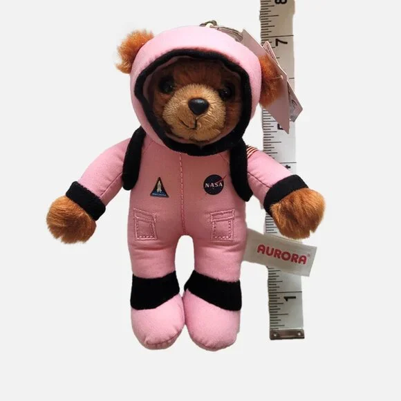 Kennedy Space Center NASA Teddy 7” Bear Plush Astronaut Pink Space Suit … - Picture 9 of 9